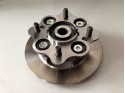 Brake disc + wheel hub JDM Titane front imitation