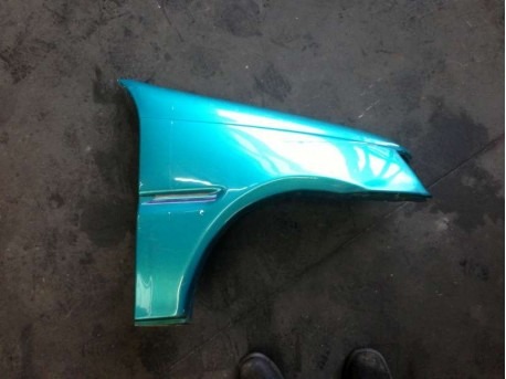Front wing right hand Aixam 540 blau
