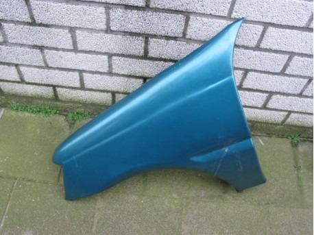 Front wing left blue Aixam 540