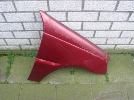 Front wing right red Aixam 540