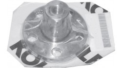 Conical flange motor coupling fixing
