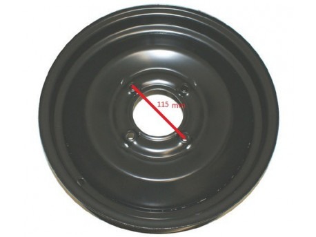 Stalen velg 13" steek 115 mm