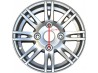 Lichtmetalen velg 13" inch steek 115 mm Aixam