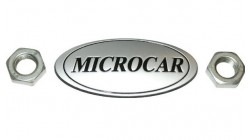 Embleem Microcar MC logo motorkap / achterklep