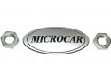 Embleem Microcar MC logo motorkap / achterklep