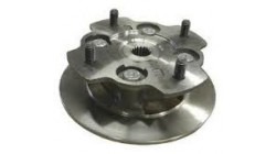 Microcar Virgo brake disc with wheel hub