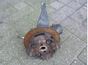 Remschijf links voor Microcar MC 170 mm