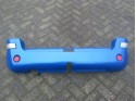 Achterbumper (voor trekhaak) donkerblauw Microcar MC1 & MC2