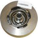 Brake disc with hub
